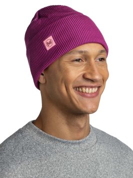 Шапка Buff Crossknit Hat Solid Orchid 132891.607.10.00