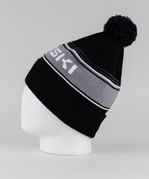 Шапка Nordski Stripe Black/Grey NSV470201