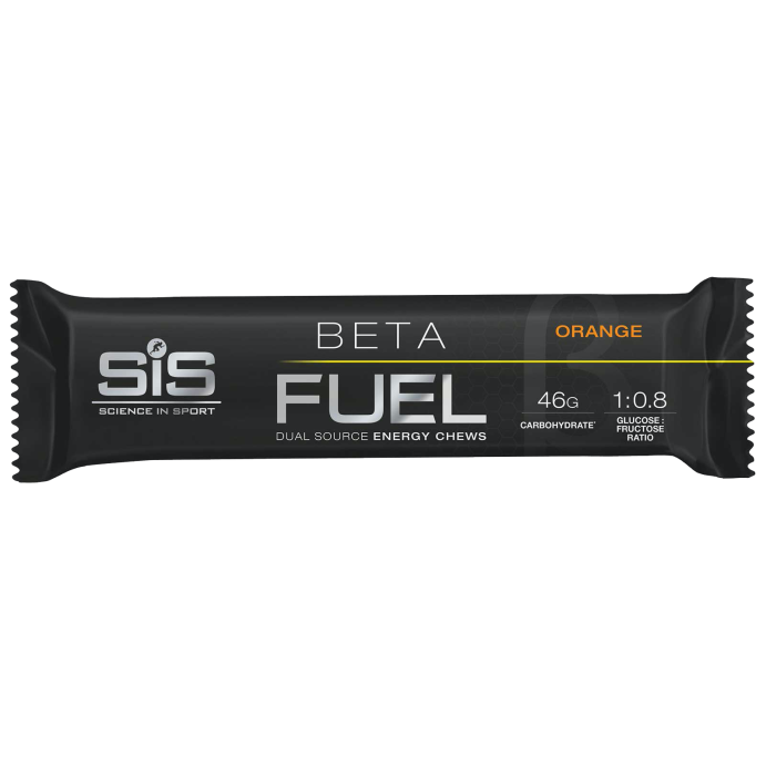 SIS BETA FUEL ENERGY, энергетический мармеладный батончик, вкус Апельсин, 60 гр.