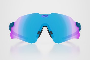 Очки солнцезащитные KOO NEBULA (бирюзовые матовые / бирюзовые зеркальные)