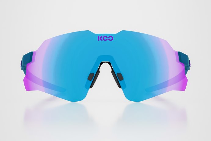 Очки солнцезащитные KOO NEBULA (бирюзовые матовые / бирюзовые зеркальные) в Перми