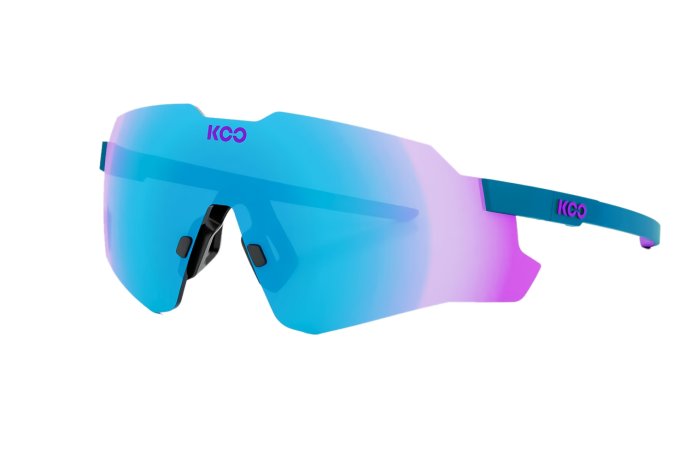 Очки солнцезащитные KOO NEBULA (бирюзовые матовые / бирюзовые зеркальные) в Перми