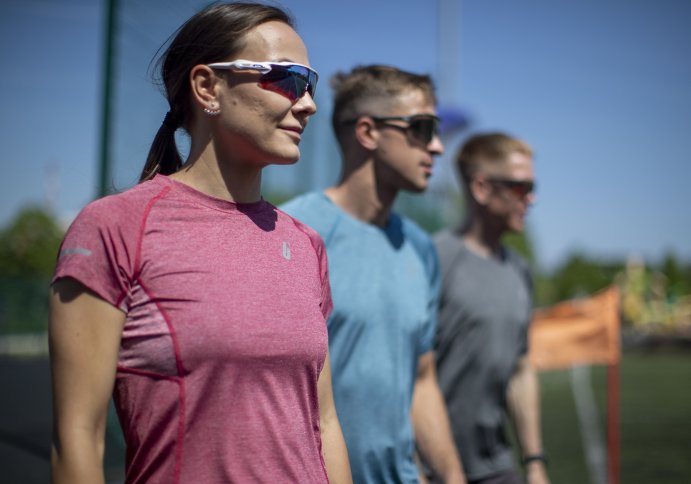 Футболка Bivium &quot;Горки&quot; жен. красн.