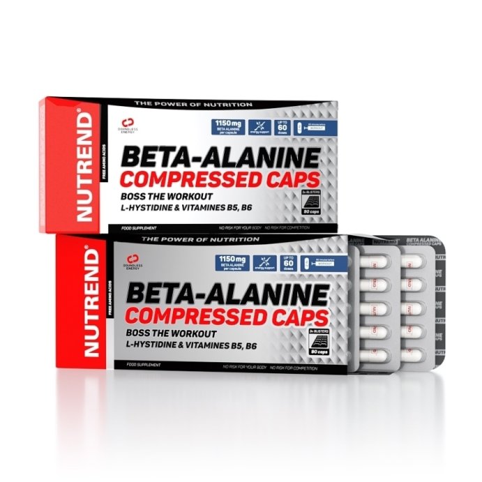 Бета-аланин / BETA-ALANIN COMPRESSED CAPS Nutrend №90