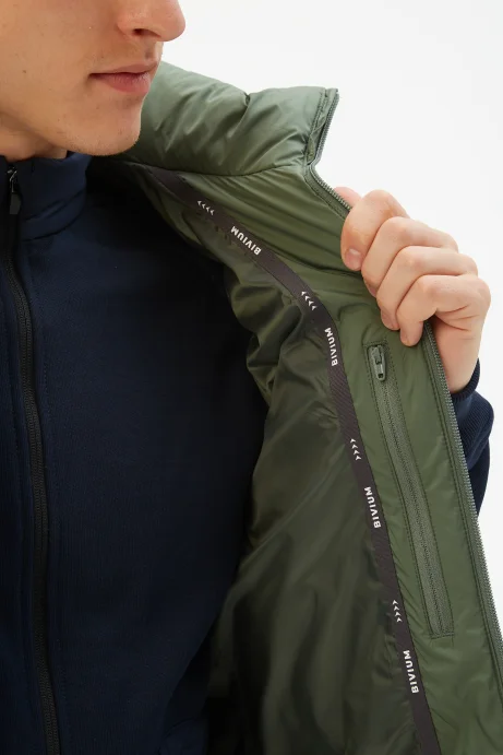 Жилет пуховой Bivium &quot;Motus&quot; муж. зеленый