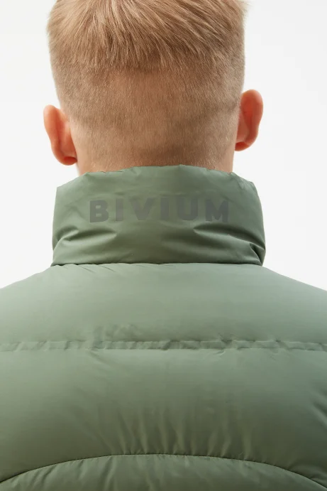 Жилет пуховой Bivium &quot;Motus&quot; муж. зеленый