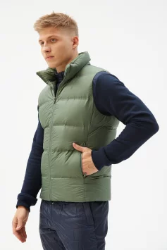 Жилет пуховой Bivium &quot;Motus&quot; муж. зеленый
