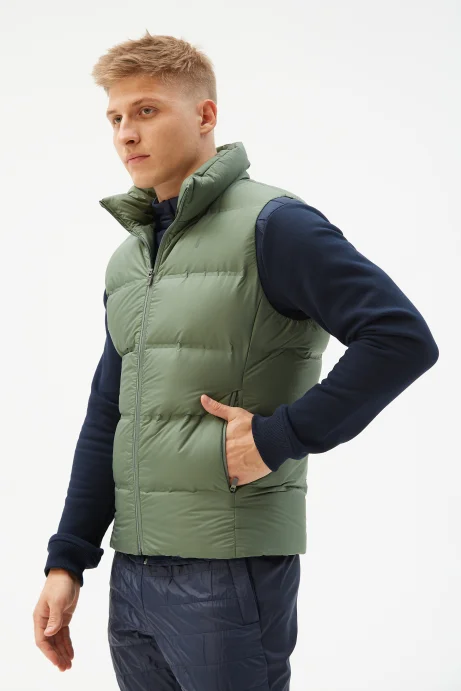 Жилет пуховой Bivium &quot;Motus&quot; муж. зеленый