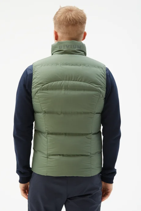 Жилет пуховой Bivium &quot;Motus&quot; муж. зеленый