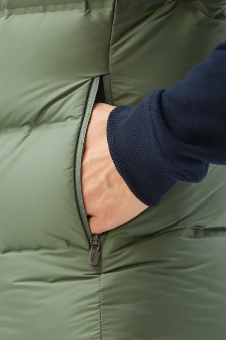 Жилет пуховой Bivium &quot;Motus&quot; муж. зеленый