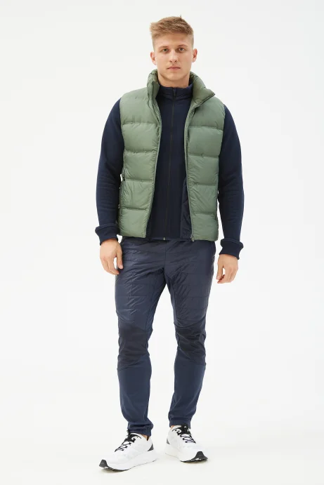 Жилет пуховой Bivium &quot;Motus&quot; муж. зеленый