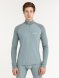 Термофутболка Moax Race Wind LS с воротн. муж. MX114051/11400 серо-зеленый