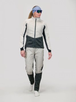 Брюки NONAME HYBRID PANTS 24 WOS LIGHT BEIGE/DK GREY