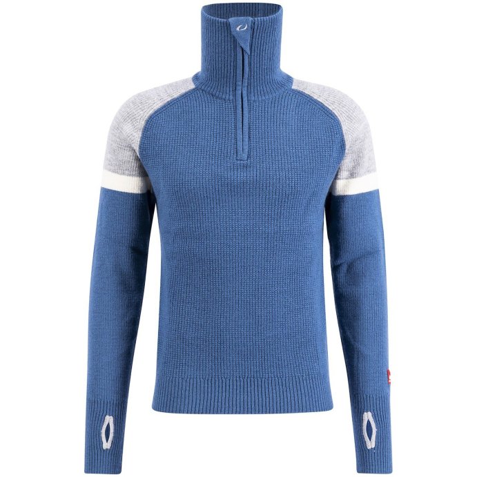 Свитер ULVANG Alta муж. 77531/79102 темно-бирюз./серый в Твери