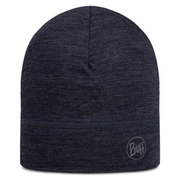 Шапка Buff Merino Lightweight Beanie Solid Night Blue 113013.779.10.00