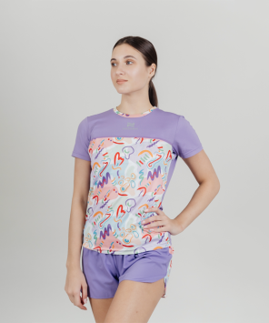 Футболка Nordski Run Marathon Purple W NSW921733