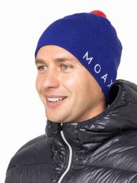 Шапка MOAX Tradition Sport 23574M/72500 синий/красный 56