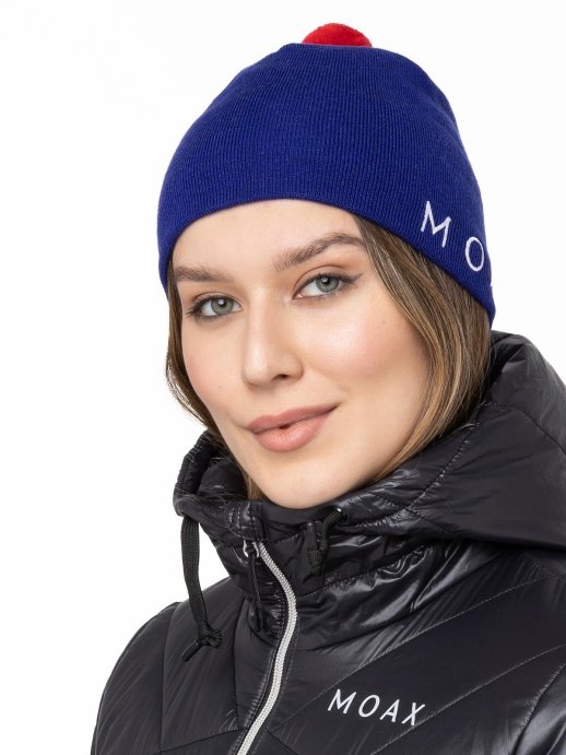 Шапка MOAX Tradition Sport 23574M/72500 синий/красный 56