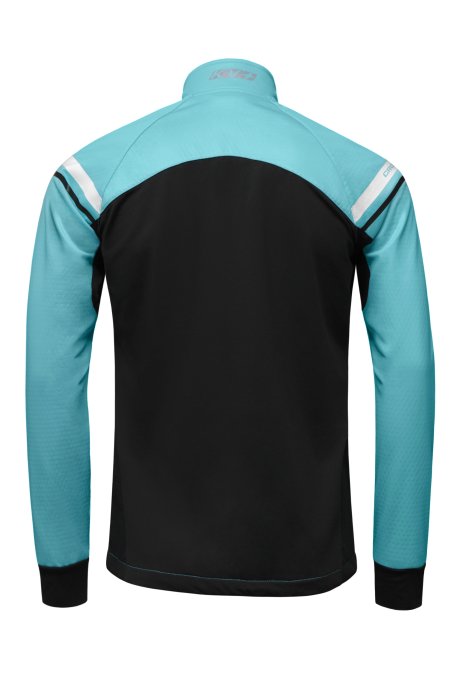 Куртка KV+ CROSS jacket unisex black\turquoise 24V110.21