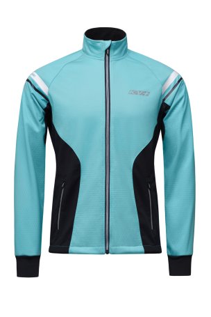 Куртка KV+ CROSS jacket unisex black\turquoise 24V110.21