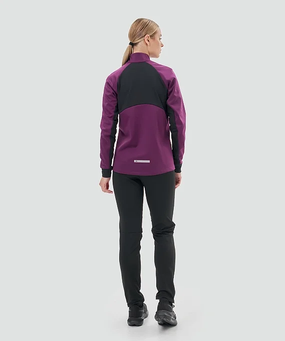 Тренировочная куртка Nordski Core Purple/Black W NSW662526