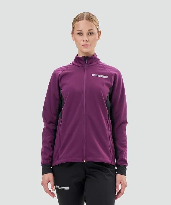 Тренировочная куртка Nordski Core Purple/Black W NSW662526