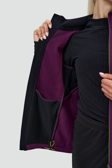 Тренировочная куртка Nordski Core Purple/Black W NSW662526