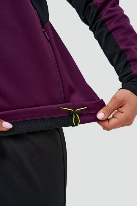 Тренировочная куртка Nordski Core Purple/Black W NSW662526