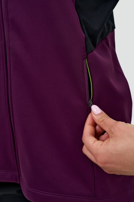 Тренировочная куртка Nordski Core Purple/Black W NSW662526