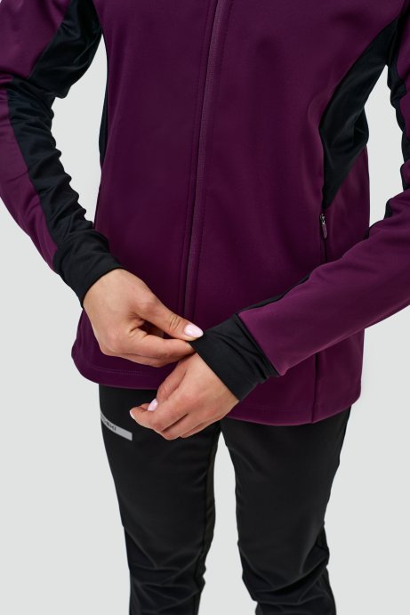 Тренировочная куртка Nordski Core Purple/Black W NSW662526