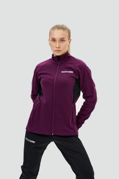Тренировочная куртка Nordski Core Purple/Black W NSW662526