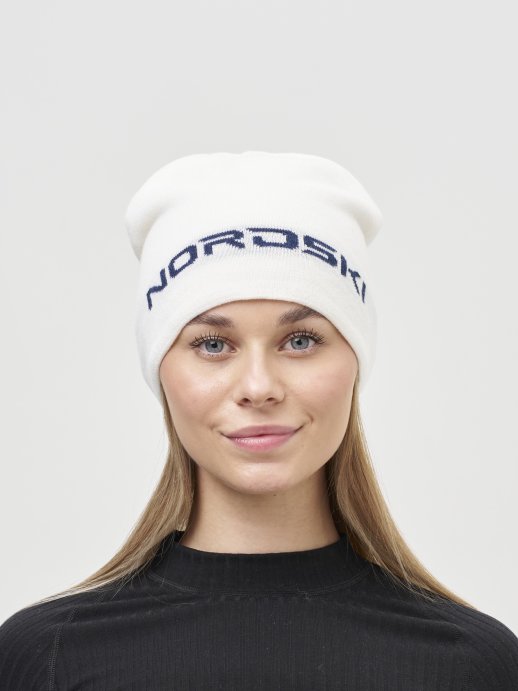 Шапка Nordski Symbol White NSV759001