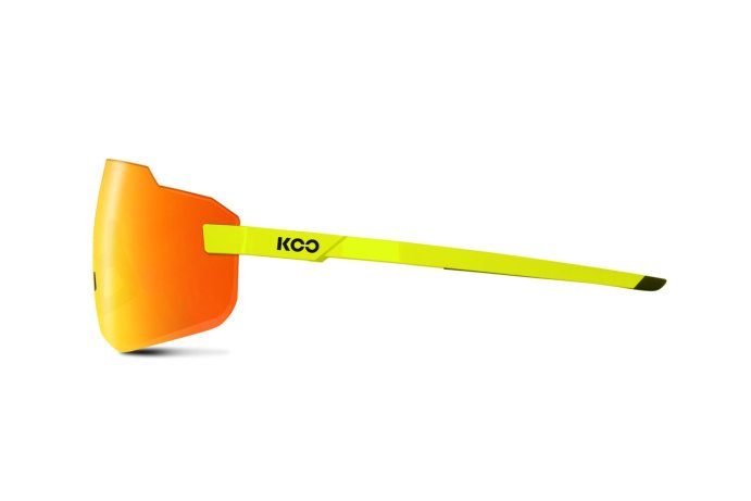 Очки солнцезащитные KOO SUPERNOVA (жёлтые/зеркальные красные) в Волгограде