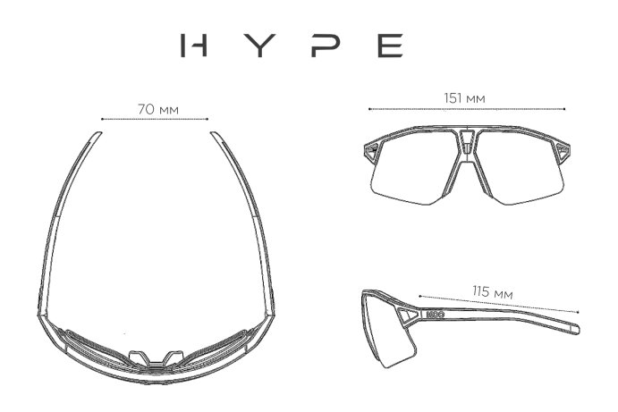 Очки солнцезащитные KOO HYPE (миндальные матовые / коричневые) в Санкт-Петербурге