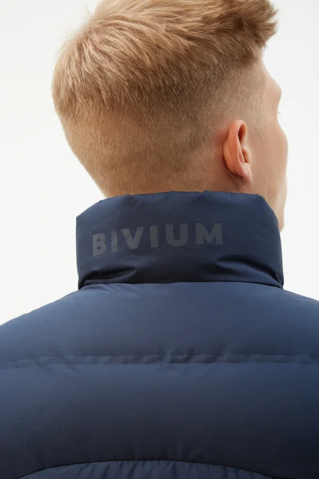 Жилет пуховой Bivium &quot;Motus&quot; муж. синий