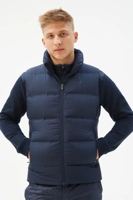 Жилет пуховой Bivium &quot;Motus&quot; муж. синий