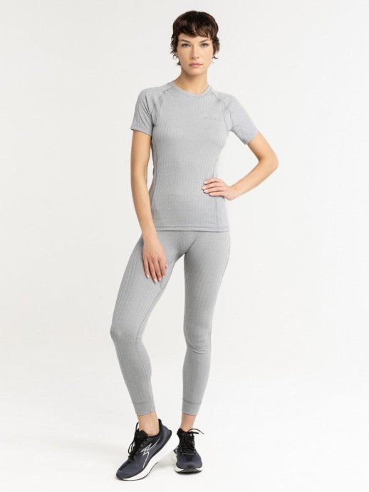 Футболка Moax Active Pro SS жен. MX114060/11200 серый меланж