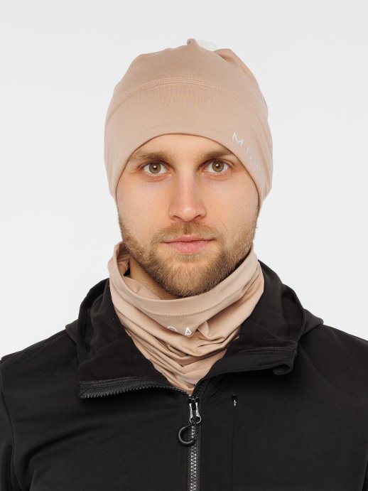 Шапка Moax Tauri Stretch  23803M/94610 бежевый OS