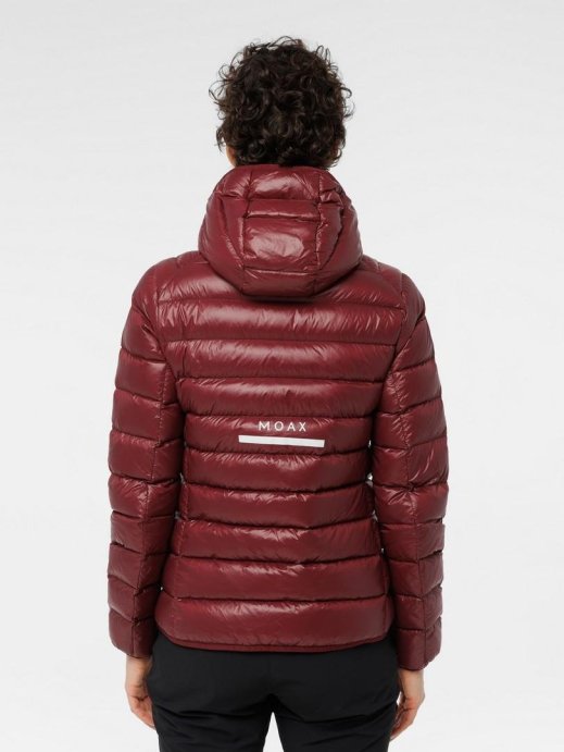 Куртка пуховая MOAX Igora light 2.0 жен. MX315410/90400 бордовый