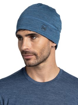 Шапка Buff Merino Lightweight Beanie Multistripes Tempest 117997.759.10.00