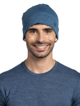 Шапка Buff Merino Lightweight Beanie Multistripes Tempest 117997.759.10.00
