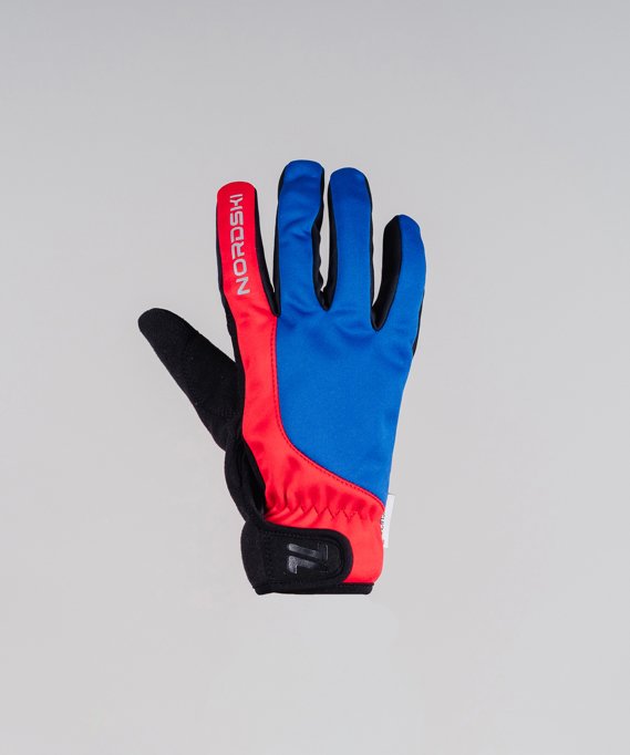 Перчатки Nordski Racing True Blue/Red WS NSU125057