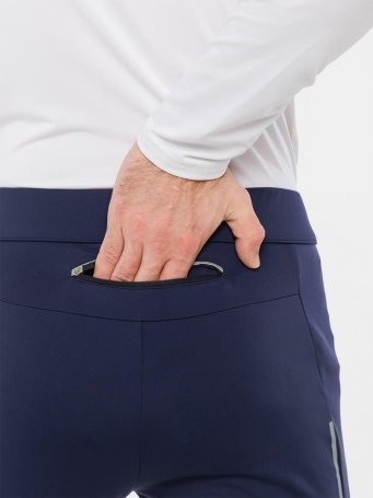 Брюки Moax Tauri softshell zip муж. MX365211/75103 чернильно-синий