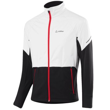 Куртка LOFFLER WC WS Light white/black EL25119-101