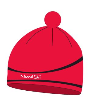 шапка NORDSKI LINE RED NSV474900
