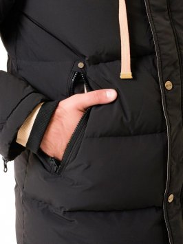 Пальто пуховое MOAX Dachstein муж. MX2301/10000 чёрный