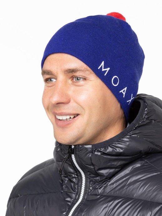 Шапка MOAX Tradition Sport 23574M/72500 синий/красный 58
