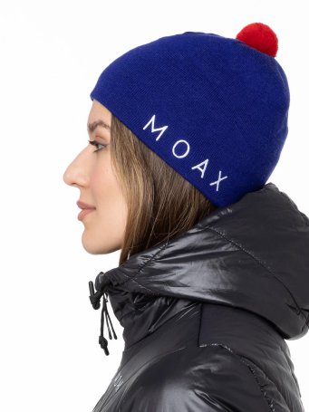 Шапка MOAX Tradition Sport 23574M/72500 синий/красный 58