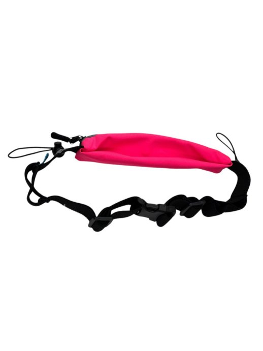 Поясная сумка FOXO3 марафон (держатели для номера и 4 гелей) розовая