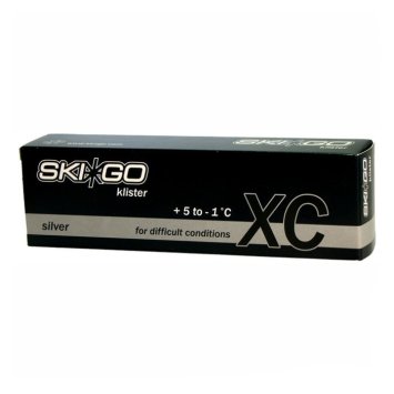 Клистер SKIGO XC Klister Silver (для мокрого снега, грязной лыжни) +5/-1 60 гр.